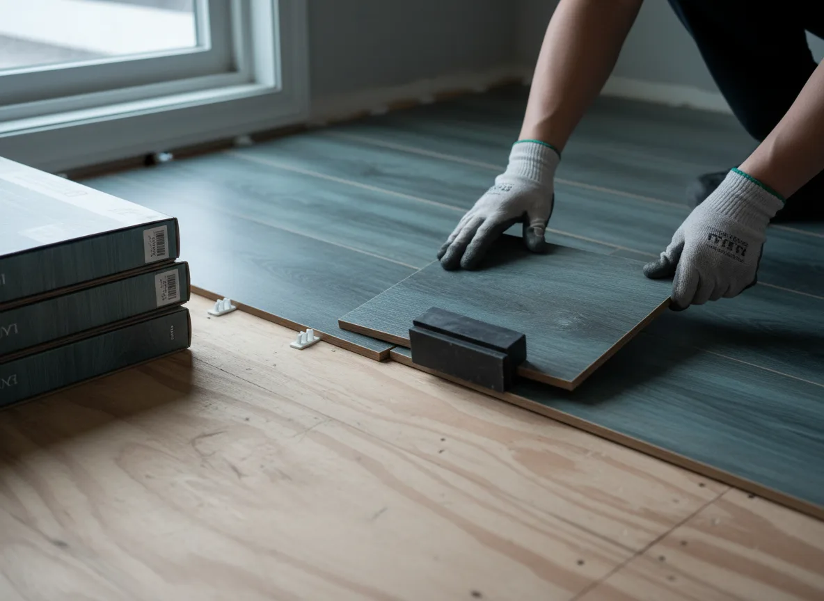 Luxury Vinyl Plank Installation company in Markleville, IN
